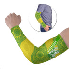 Australian Diamonds Netball Arm Sleeves Indigenous Aboriginal Art Style Dot Pattern Graphics