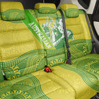 Australian Diamonds Netball Back Car Seat Cover Indigenous Aboriginal Art Style Dot Pattern Graphics