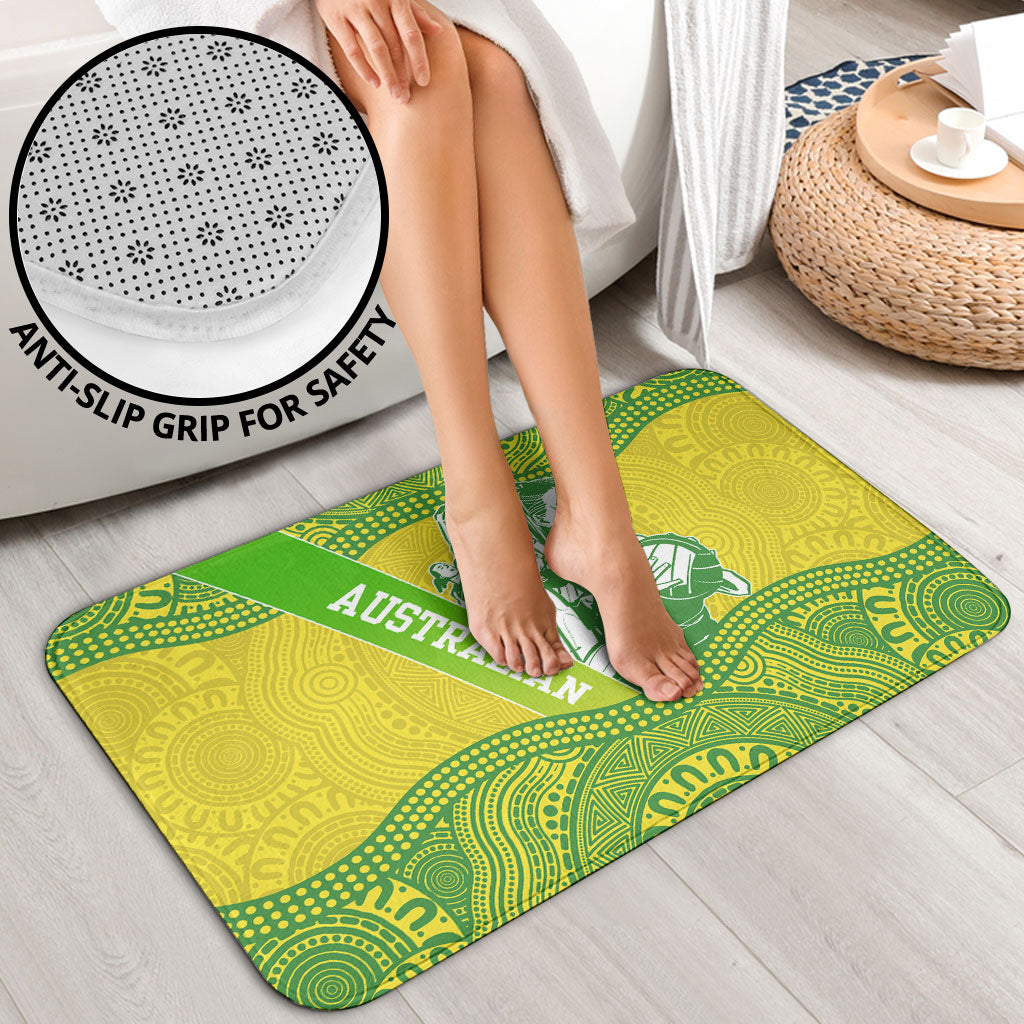 Australian Diamonds Netball Bathroom Set Indigenous Aboriginal Art Style Dot Pattern Graphics