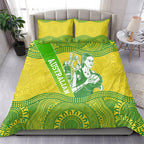 Australian Diamonds Netball Bedding Set Indigenous Aboriginal Art Style Dot Pattern Graphics