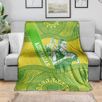 Australian Diamonds Netball Blanket Indigenous Aboriginal Art Style Dot Pattern Graphics
