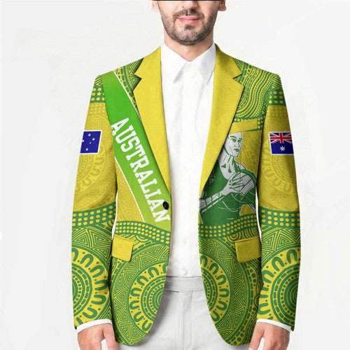 Australian Diamonds Netball Blazer Indigenous Aboriginal Art Style Dot Pattern Graphics