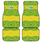 Australian Diamonds Netball Car Mats Indigenous Aboriginal Art Style Dot Pattern Graphics
