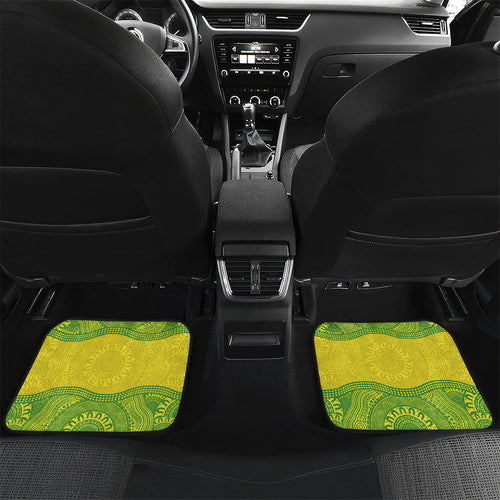 Australian Diamonds Netball Car Mats Indigenous Aboriginal Art Style Dot Pattern Graphics