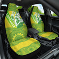 Australian Diamonds Netball Car Seat Cover Indigenous Aboriginal Art Style Dot Pattern Graphics