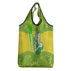 Australian Diamonds Netball Grocery Bag Indigenous Aboriginal Art Style Dot Pattern Graphics