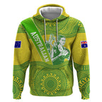 Australian Diamonds Netball Hoodie Indigenous Aboriginal Art Style Dot Pattern Graphics