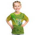 Australian Diamonds Netball Kid T Shirt Indigenous Aboriginal Art Style Dot Pattern Graphics