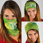 Australian Diamonds Netball Neck Gaiter Indigenous Aboriginal Art Style Dot Pattern Graphics