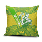 Australian Diamonds Netball Pillow Cover Indigenous Aboriginal Art Style Dot Pattern Graphics