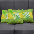 Australian Diamonds Netball Pillow Cover Indigenous Aboriginal Art Style Dot Pattern Graphics