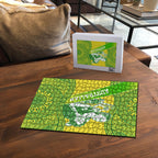 Australian Diamonds Netball Puzzle Indigenous Aboriginal Art Style Dot Pattern Graphics