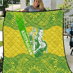 Australian Diamonds Netball Quilt Indigenous Aboriginal Art Style Dot Pattern Graphics