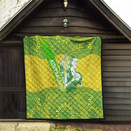 Australian Diamonds Netball Quilt Indigenous Aboriginal Art Style Dot Pattern Graphics
