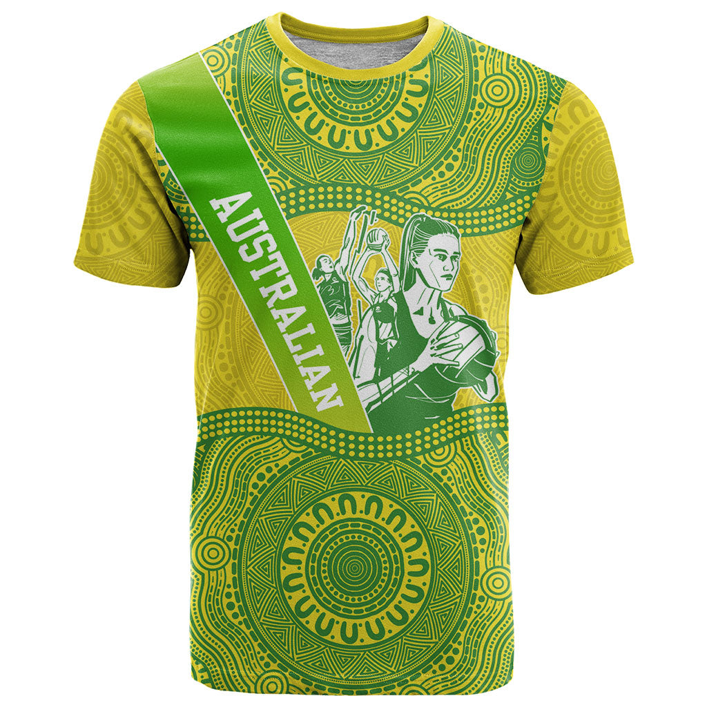 Australian Diamonds Netball T Shirt Indigenous Aboriginal Art Style Dot Pattern Graphics