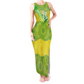 Australian Diamonds Netball Tank Maxi Dress Indigenous Aboriginal Art Style Dot Pattern Graphics