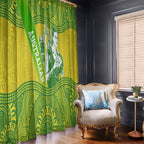 Australian Diamonds Netball Window Curtain Indigenous Aboriginal Art Style Dot Pattern Graphics