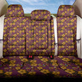 Brisbane Broncos Mascot Back Car Seat Cover Tropical Hibiscus Floral Seamless Rugby Mascot