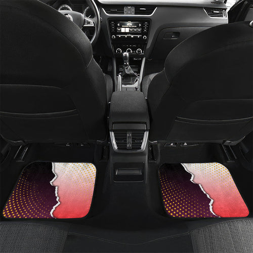 Personalized Brisbane Broncos vs Dolphins Car Mats Rivalry Dynamic Sports Rugby Mascot Graphic Art