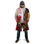 Personalized Brisbane Broncos vs Dolphins Cloak Rivalry Dynamic Sports Rugby Mascot Graphic Art