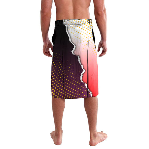 Personalized Brisbane Broncos vs Dolphins Lavalava Rivalry Dynamic Sports Rugby Mascot Graphic Art