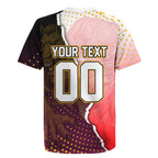 Personalized Brisbane Broncos vs Dolphins Rugby Jersey Rivalry Dynamic Sports Rugby Mascot Graphic Art