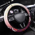 Brisbane Broncos vs Dolphins Steering Wheel Cover Rivalry Dynamic Sports Rugby Mascot Graphic Art