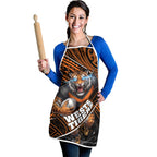 Wests Tigers Rugby Apron Tribal Polynesian Power Art - Lightning Mascot