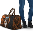 Wests Tigers Rugby Travel Bag Tribal Polynesian Power Art - Lightning Mascot