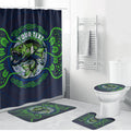 Personalised Barramundi Fishing Bathroom Set Aboriginal Dot Art Fierce Fish