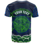 Personalised Barramundi Fishing T Shirt Aboriginal Dot Art Fierce Fish