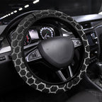 Brisbane Broncos vs Dolphins Steering Wheel Cover Battle Epic Lightning Storm Mascot