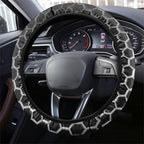 Brisbane Broncos vs Dolphins Steering Wheel Cover Battle Epic Lightning Storm Mascot