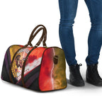 Personalized Brisbane Broncos vs Dolphins Travel Bag Battle Epic Lightning Storm Mascot