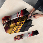 Personalized Brisbane Broncos vs Dolphins Umbrella Battle Epic Lightning Storm Mascot