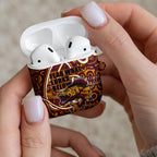 Aboriginal Barramundi Fishing Fear What Lurks Below AirPods Case Indigenous Australian Dot Predatory Fish