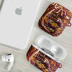 Aboriginal Barramundi Fishing Fear What Lurks Below AirPods Case Indigenous Australian Dot Predatory Fish