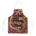 Aboriginal Barramundi Fishing Fear What Lurks Below Apron Indigenous Australian Dot Predatory Fish