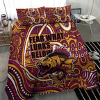 Aboriginal Barramundi Fishing Fear What Lurks Below Bedding Set Indigenous Australian Dot Predatory Fish