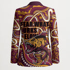 Aboriginal Barramundi Fishing Fear What Lurks Below Blazer Indigenous Australian Dot Predatory Fish
