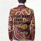Aboriginal Barramundi Fishing Fear What Lurks Below Blazer Indigenous Australian Dot Predatory Fish