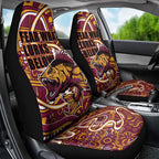 Aboriginal Barramundi Fishing Fear What Lurks Below Car Seat Cover Indigenous Australian Dot Predatory Fish