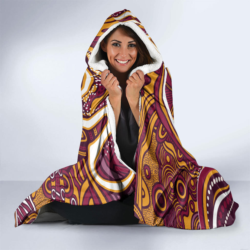 Aboriginal Barramundi Fishing Fear What Lurks Below Hooded Blanket Indigenous Australian Dot Predatory Fish