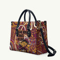 Aboriginal Barramundi Fishing Fear What Lurks Below Leather Bag Indigenous Australian Dot Predatory Fish