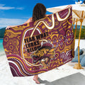 Aboriginal Barramundi Fishing Fear What Lurks Below Sarong Indigenous Australian Dot Predatory Fish