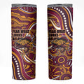Aboriginal Barramundi Fishing Fear What Lurks Below Skinny Tumbler Indigenous Australian Dot Predatory Fish