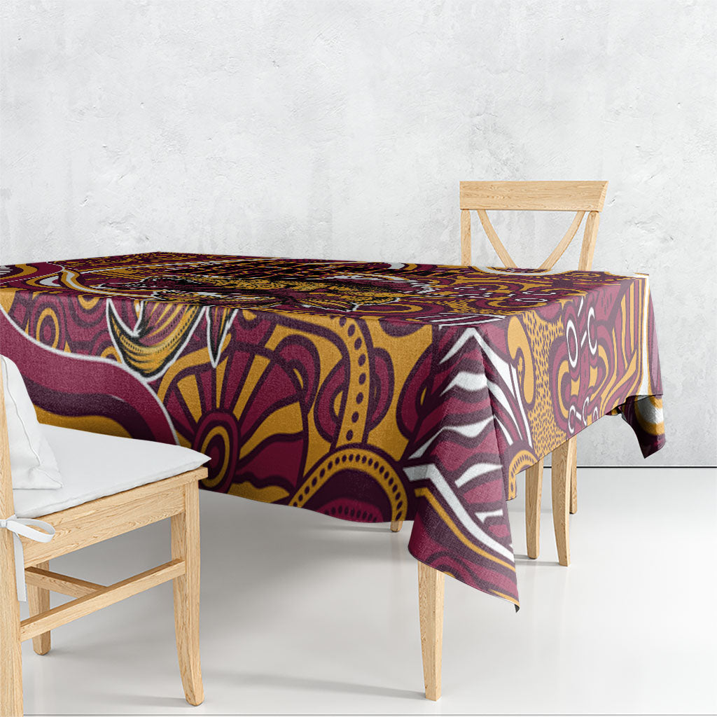 Aboriginal Barramundi Fishing Fear What Lurks Below Tablecloth Indigenous Australian Dot Predatory Fish