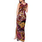 Aboriginal Barramundi Fishing Fear What Lurks Below Tank Maxi Dress Indigenous Australian Dot Predatory Fish