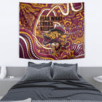 Aboriginal Barramundi Fishing Fear What Lurks Below Tapestry Indigenous Australian Dot Predatory Fish