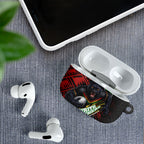 Penrith Panthers Rugby AirPods Case Tribal Polynesian Power Art - Lightning Mascot